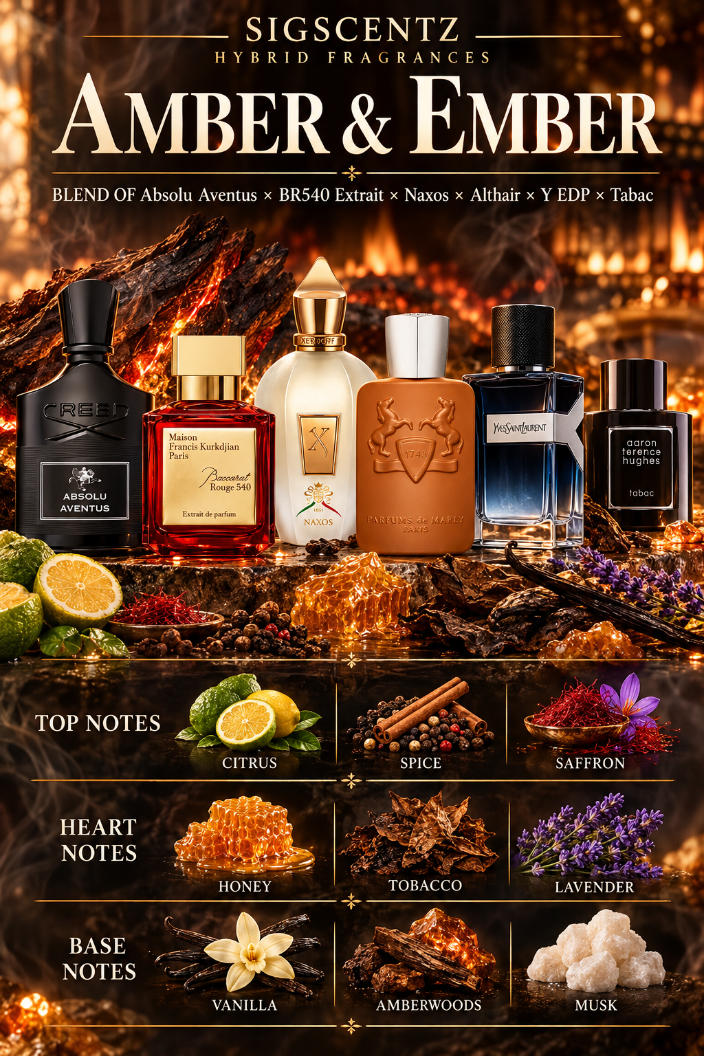 Amber & Ember by SigScentz Hybrids