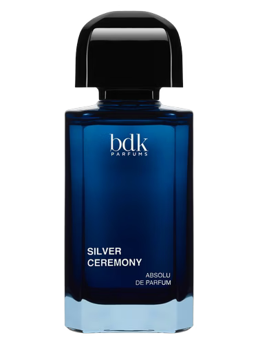 BDK Parfums Silver Ceremony original bottle for reference; selected decant supplied