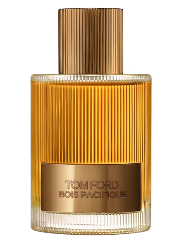 Tom Ford Bois Pacifique original bottle for reference; decant sold separately